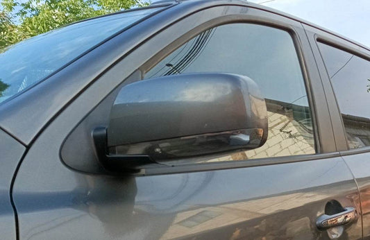 Cover for mirrors (2 pieces, stainless steel) for Hyundai Santa Fe 2 2006-2012 - Reelken Auto