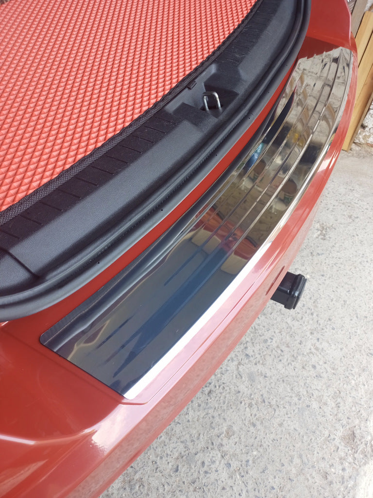 Rear Bumper Protector Carmos Stainless Steel for Dodge Journey 2008-2020 - image 1