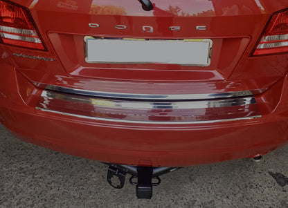 Rear Bumper Protector Carmos Stainless Steel for Dodge Journey 2008-2020 - image 2