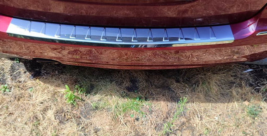 Rear bumper trim Carmos (stainless) for Mercedes A-class W169 2004-2012 - Reelken Auto