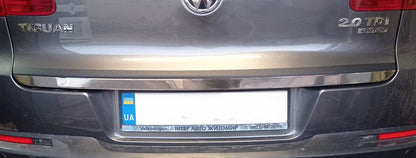 Trunk edge (stainless steel) for Volkswagen Tiguan 2007-2016 - Reelken Auto