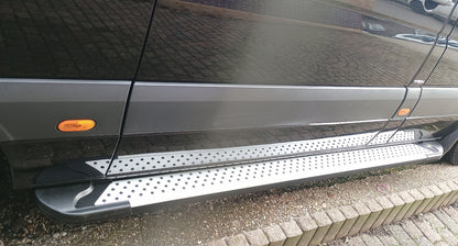 Side Steps Allmond Grey (2 pcs, Aluminum) for Mercedes Sprinter W906 2006-2018 - image 4