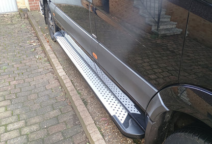 Side Steps Allmond Grey (2 pcs, Aluminum) for Mercedes Sprinter W906 2006-2018 - image 5