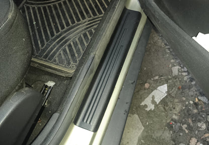 Interior door sill protectors EuroCap (4 pcs, ABS) for Renault Duster 2008-2017 - image 1