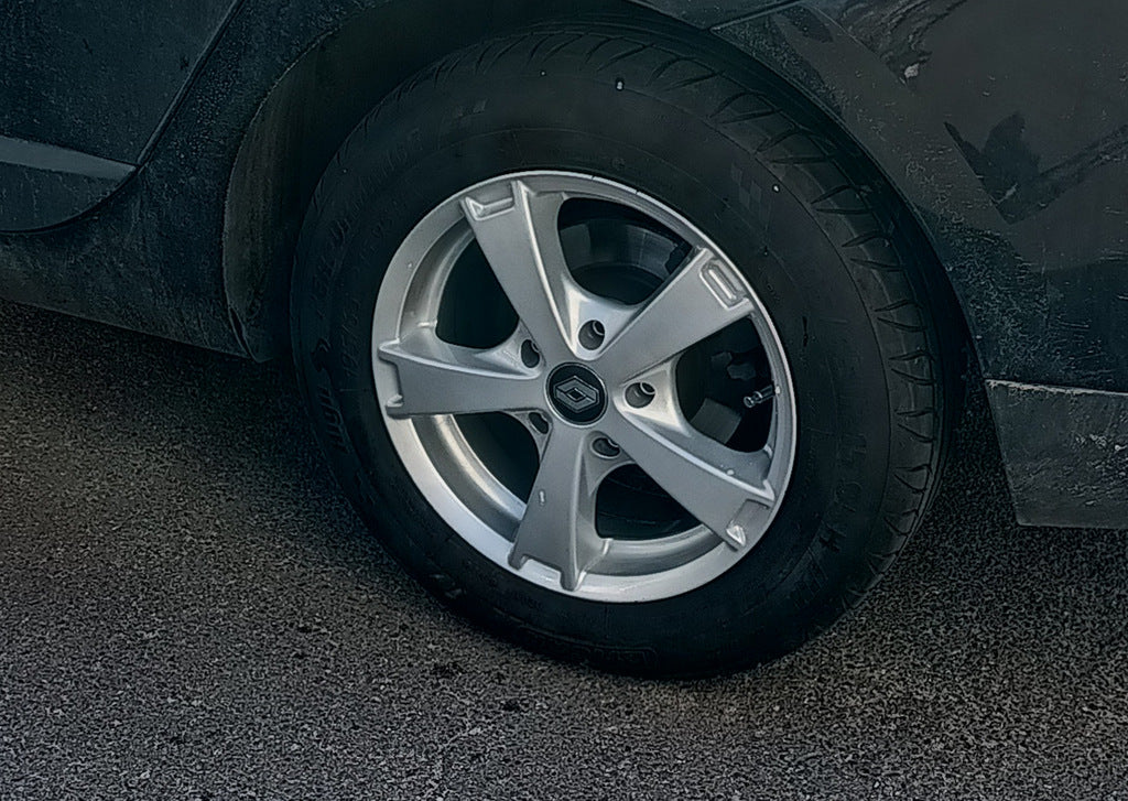 Black wheel center caps ren60tur-bl (59mm to 55mm, set of 4) for Renault - image 4