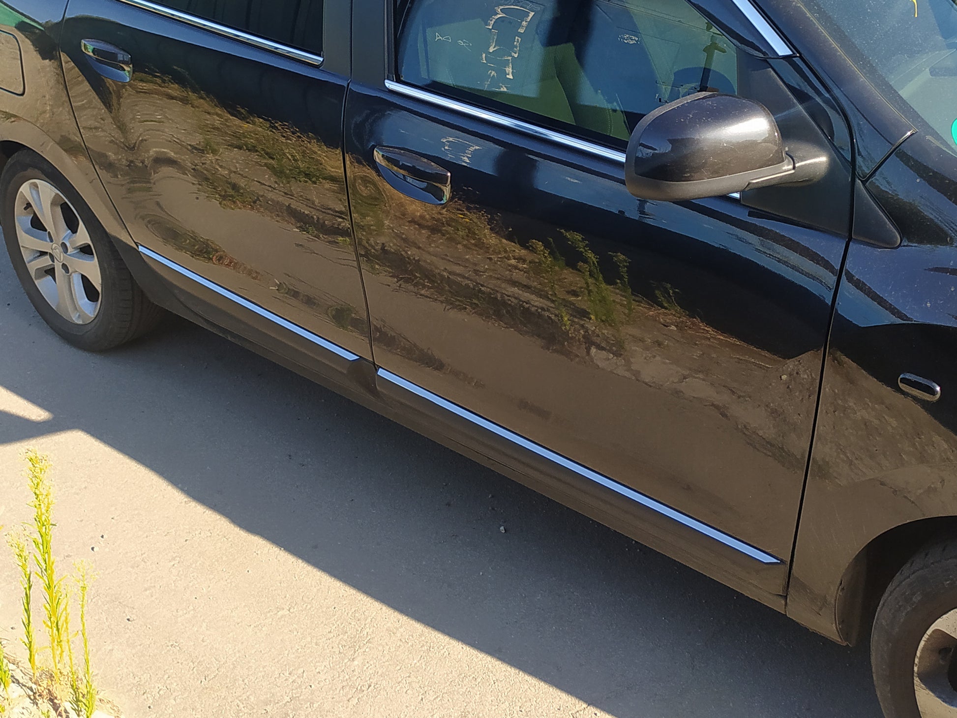 Door Mouldings Stainless Steel (4 pcs) for Dacia Lodgy 2012-2022 - image 3