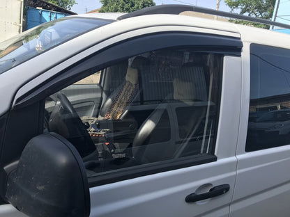 Window Deflectors (2 pcs, Sunplex Sport) for Mercedes Viano 2004-2014 - image 3