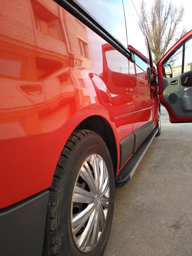 Lateral platforms Maya V1 (2 pieces, aluminum) for Nissan NV300/Primastar 2016 - image 2