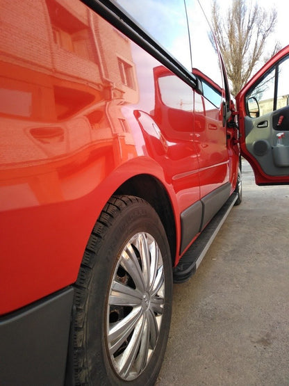 Lateral platforms Maya V1 (2 pieces, aluminum) for Nissan NV300/Primastar 2016 - image 2