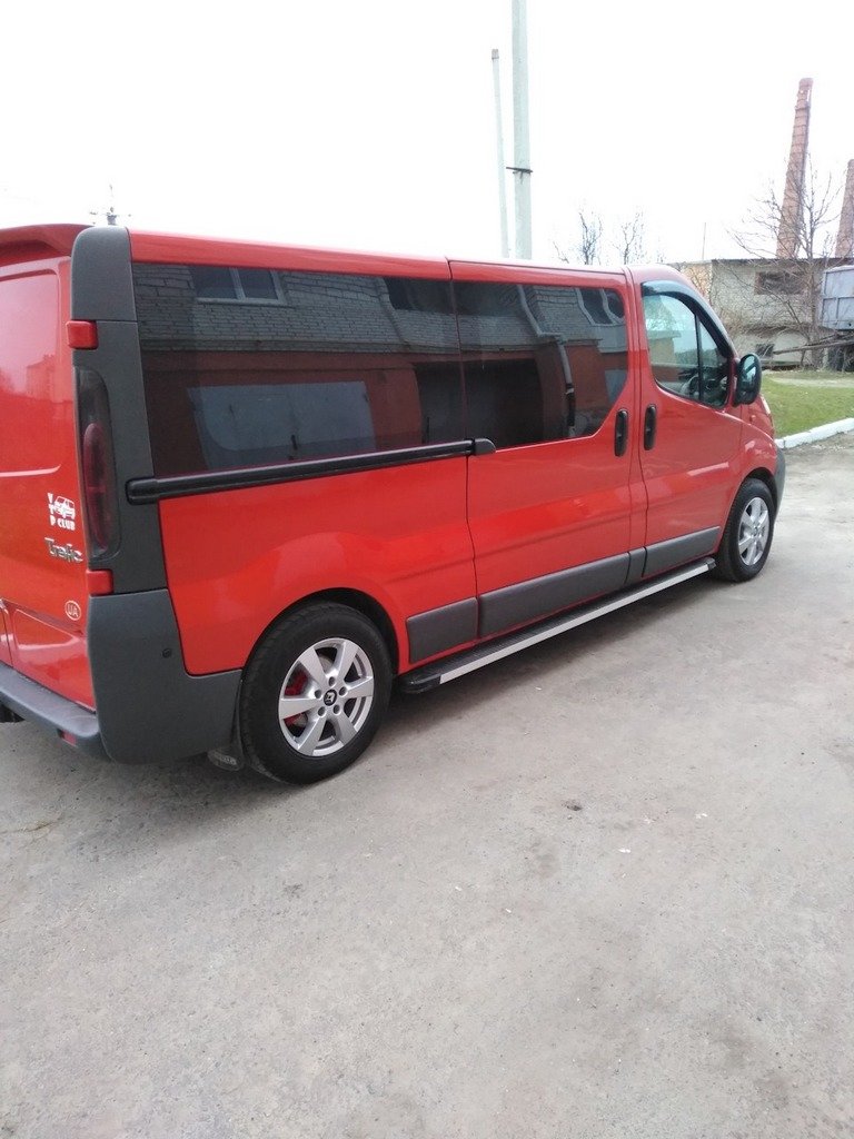 Lateral platforms Maya V1 (2 pieces, aluminum) for Nissan NV300/Primastar 2016 - image 3