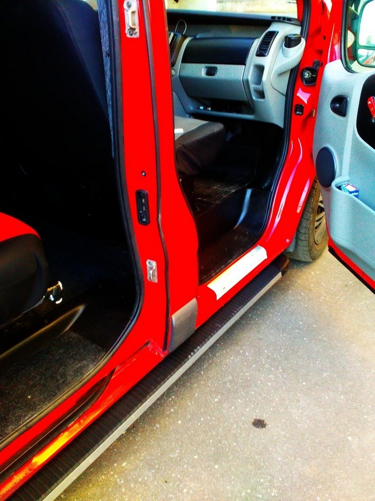 Lateral platforms Maya V1 (2 pieces, aluminum) for Nissan NV300/Primastar 2016 - image 5