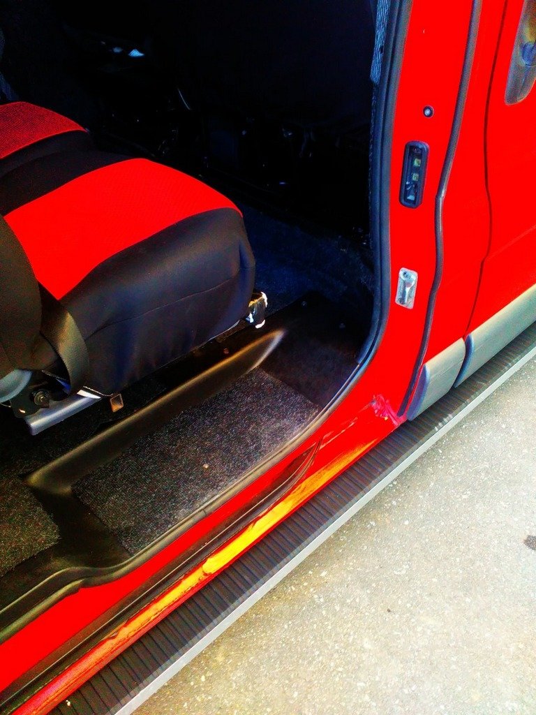 Lateral platforms Maya (2 pieces, aluminum) for Nissan Primastar 2002-2014 - image 6