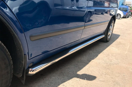 Side Pipes (2 pcs, Stainless Steel) for Mercedes Vito W638 1996-2003 - image 2