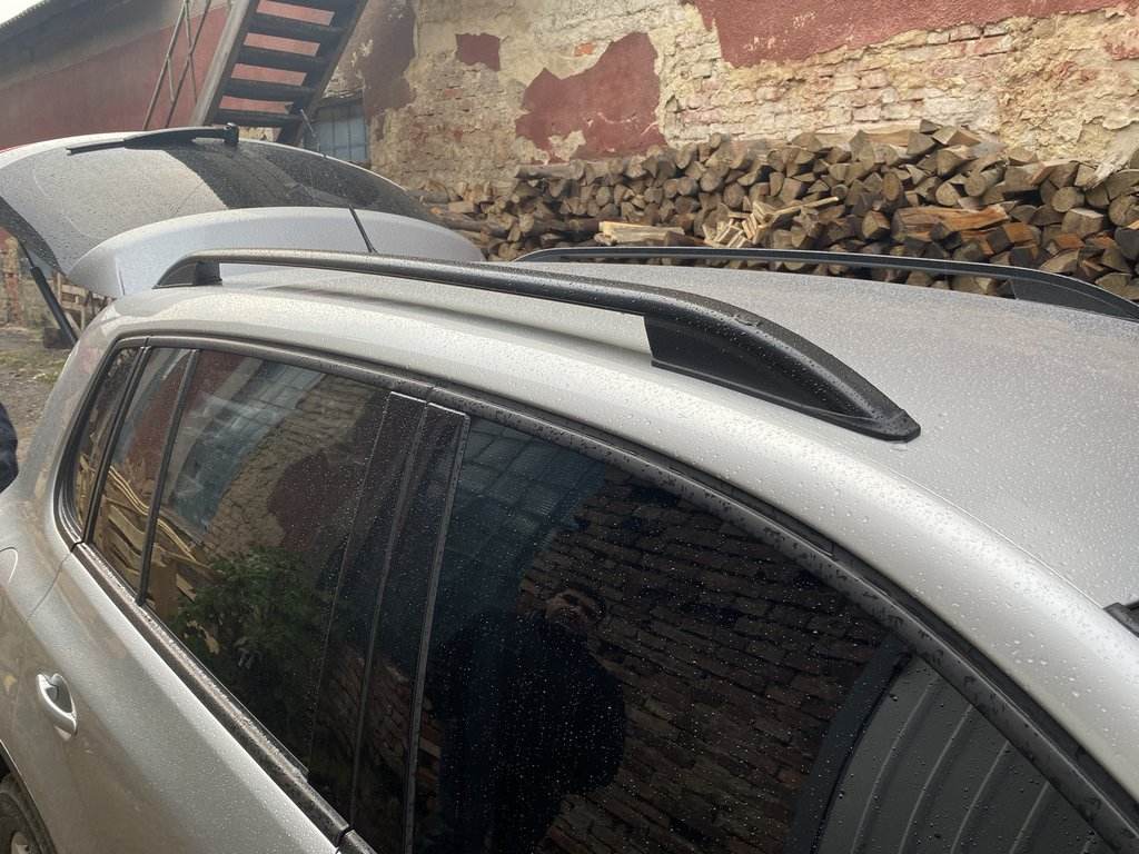 Skyport Roof Rails Black for Volkswagen Tiguan 2007-2016 - Reelken Auto