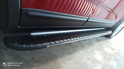 Side sills Bosphorus Grey (2 pieces, aluminum) for Kia Sorento II XM 2009-2014 - image 2