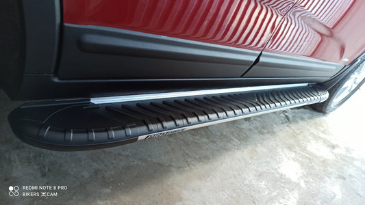 Side sills Bosphorus Grey (2 pieces, aluminum) for Kia Sorento II XM 2009-2014 - image 2