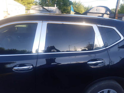 The chrome on the rack (stainless) for Nissan X-trail T32 / Rogue 2014-2021 - Reelken Auto