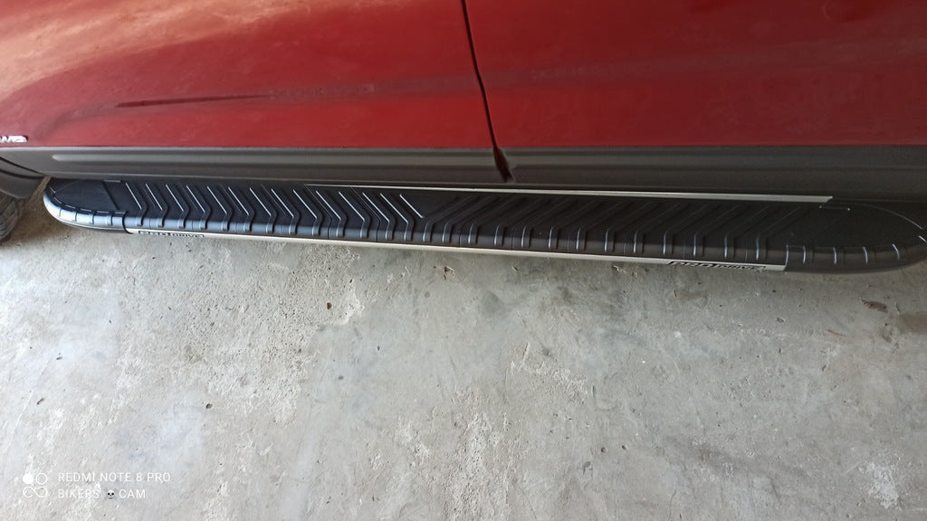 Side sills Bosphorus Grey (2 pieces, aluminum) for Kia Sorento II XM 2009-2014 - image 3