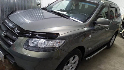 Side area Fullmond (2 pcs, alum.) for Hyundai Santa Fe 2 2006-2012 - Reelken Auto