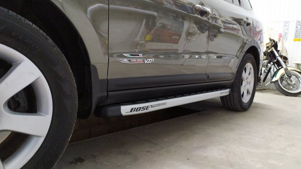 Side Steps Fullmond (2 pcs, aluminum) for Hyundai Santa Fe 2 2006-2012 - image 10