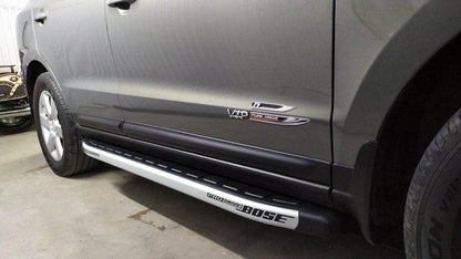 Side area Fullmond (2 pcs, alum.) for Hyundai Santa Fe 2 2006-2012 - Reelken Auto