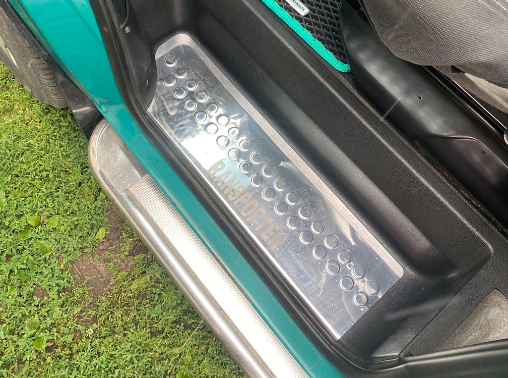 Internal sill plates type-4 (steel) for Volkswagen T4 Transporter - image 3
