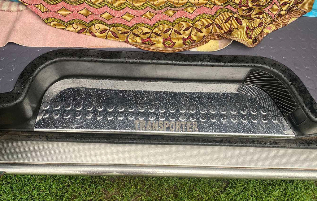 Internal sill plates type-4 (steel) for Volkswagen T4 Transporter - image 2