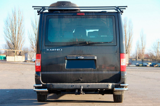 Rear Corner Bars AK003-Double (Stainless Steel) for Ford Transit 2000-2014 - image 2