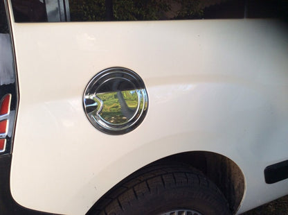 Chrome Fuel Tank Cap Cover (Stainless Steel) for Peugeot Bipper 2008-2017 - image 2