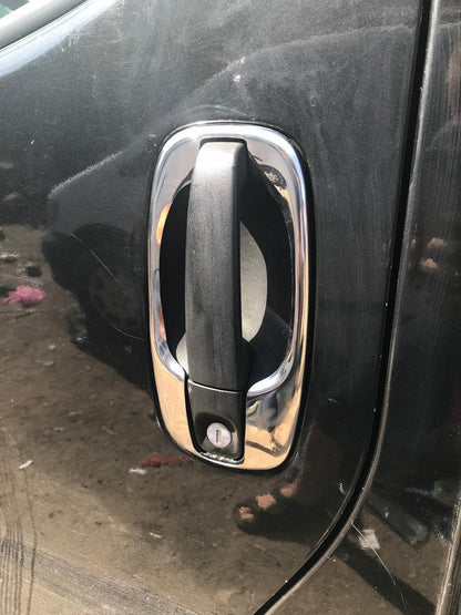 Door handle trims (4 pcs, stainless steel) for Renault Trafic 2001-2015 - image 6