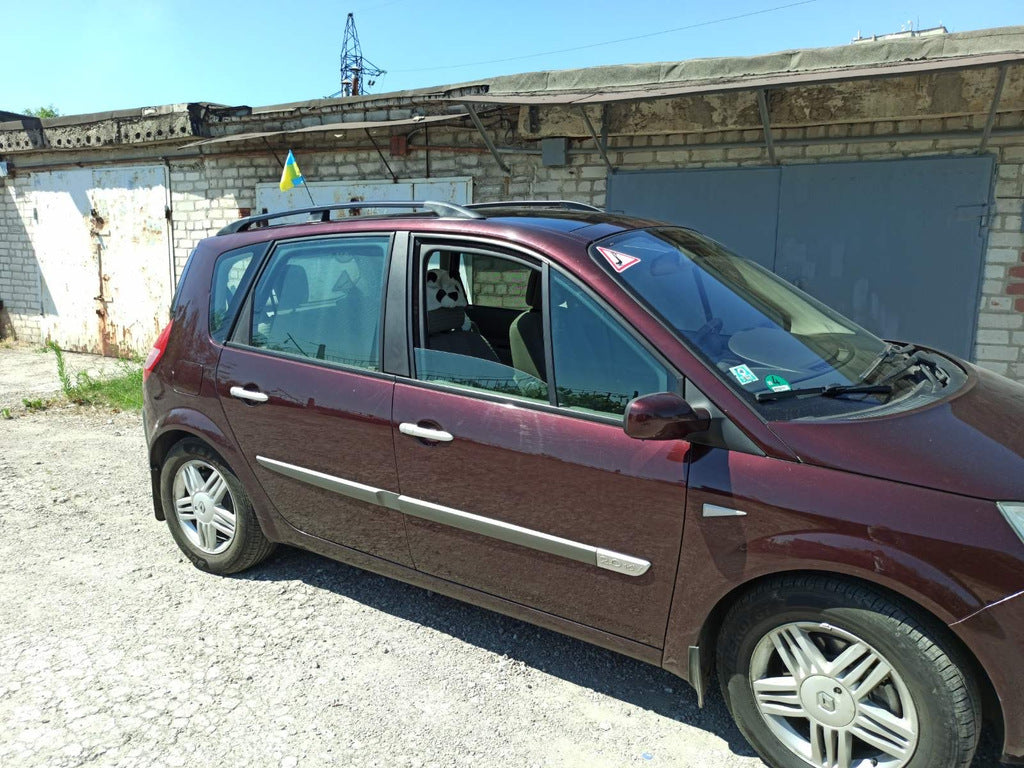 Black Roof Rails (2 pcs) for Renault Scenic/Grand 2003-2009 - image 3