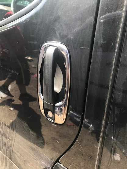 Door handle trims (4 pcs, stainless steel) for Opel Vivaro 2001-2015 - image 8