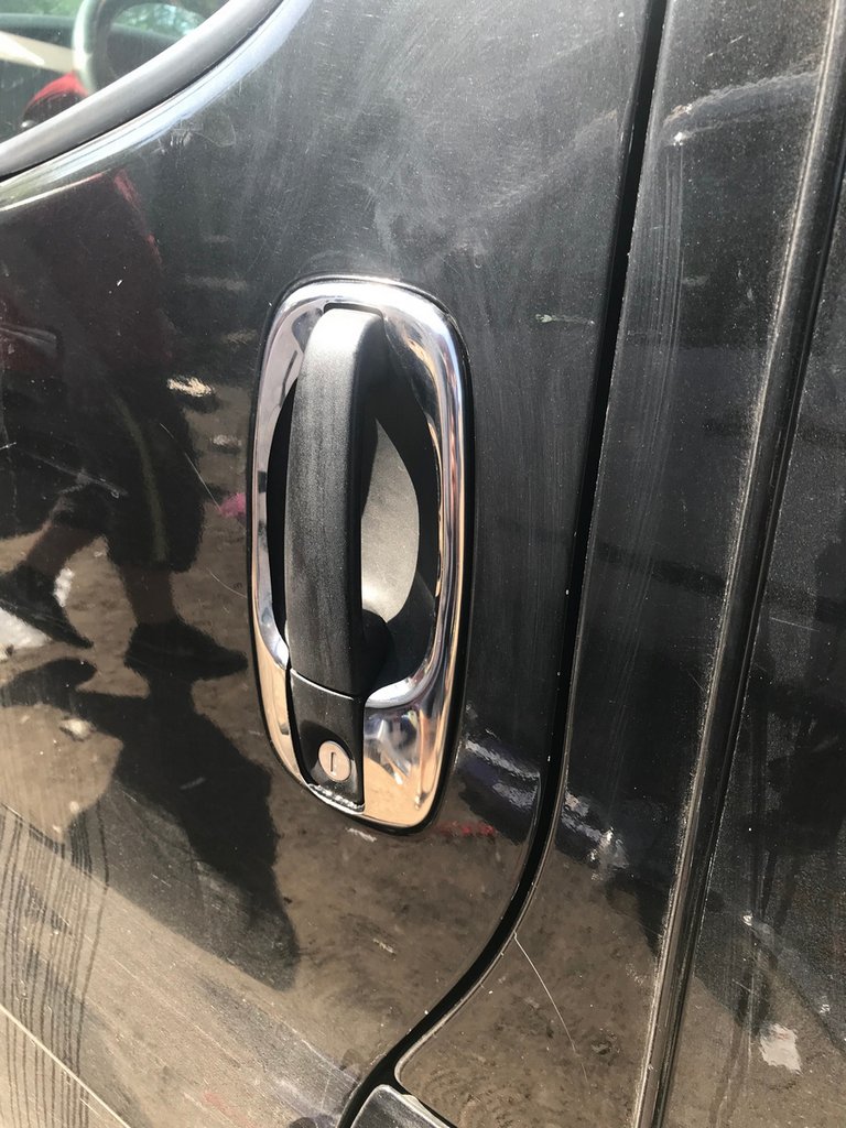 Door handle trims (4 pcs, stainless steel) for Opel Vivaro 2001-2015 - image 8