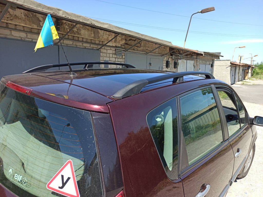 Black Roof Rails (2 pcs) for Renault Scenic/Grand 2003-2009 - image 6