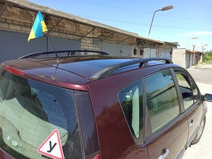 Black Roof Rails (2 pcs) for Renault Scenic/Grand 2003-2009 - image 6