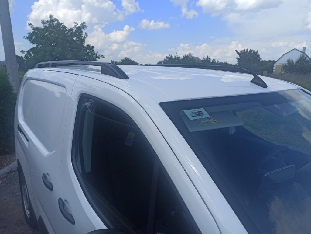 Skyport Roof Rails (black) for Peugeot Partner/Rifter 2019- - image 2