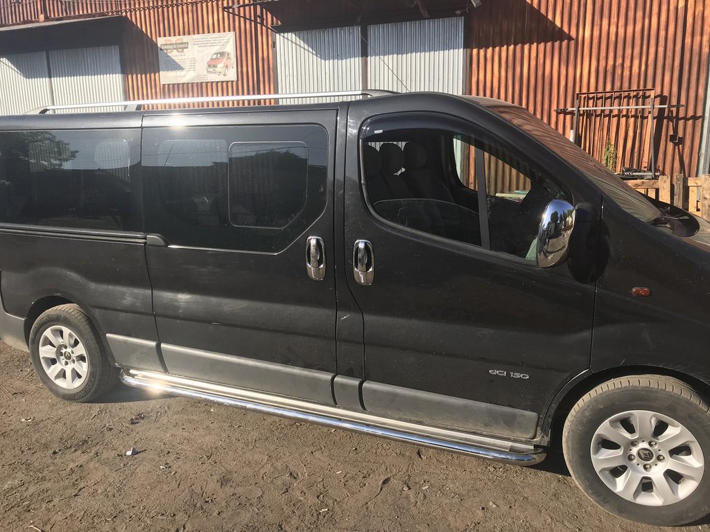 Side platform, Premium (2 PCs., stainless.) for Renault Trafic 2001-2015 - image 4