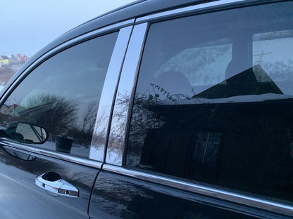 Stainless Steel Door Pillar Trim (8 pcs) for Honda CRV 2007-2011 - image 4