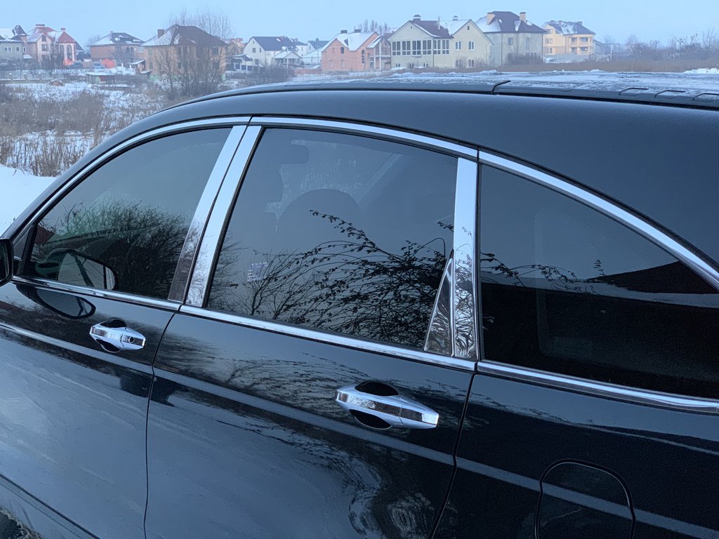 Stainless Steel Door Pillar Trim (8 pcs) for Honda CRV 2007-2011 - image 3