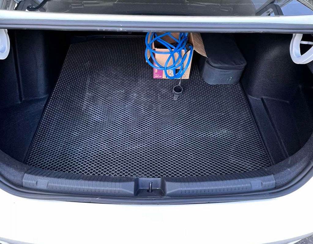 Trunk mat (EVA, black) for Volkswagen Lavida/e-Lavida 2019- - Reelken Auto