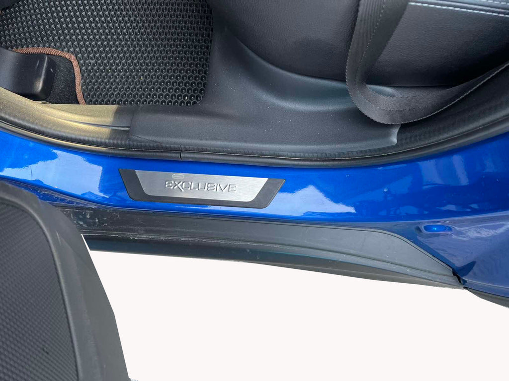 Door Sill Protectors Flexill (4pcs, Stainless Steel) for Mitsubishi ASX 2010-2023 - image 4