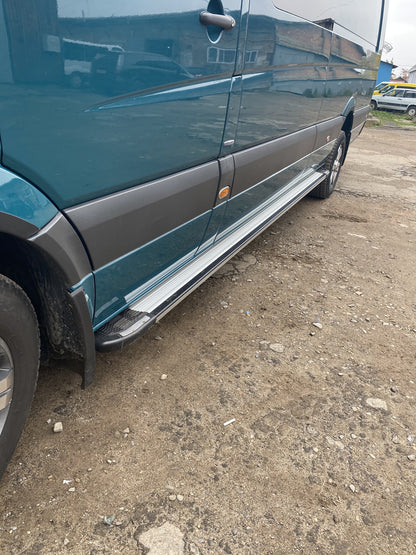 Side Steps Rainbow (2 pcs, Aluminum) for Mercedes Sprinter W906 2006-2018 - image 2