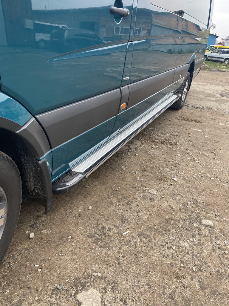 Side Steps Rainbow (2 pcs, Aluminum) for Mercedes Sprinter W906 2006-2018 - image 2