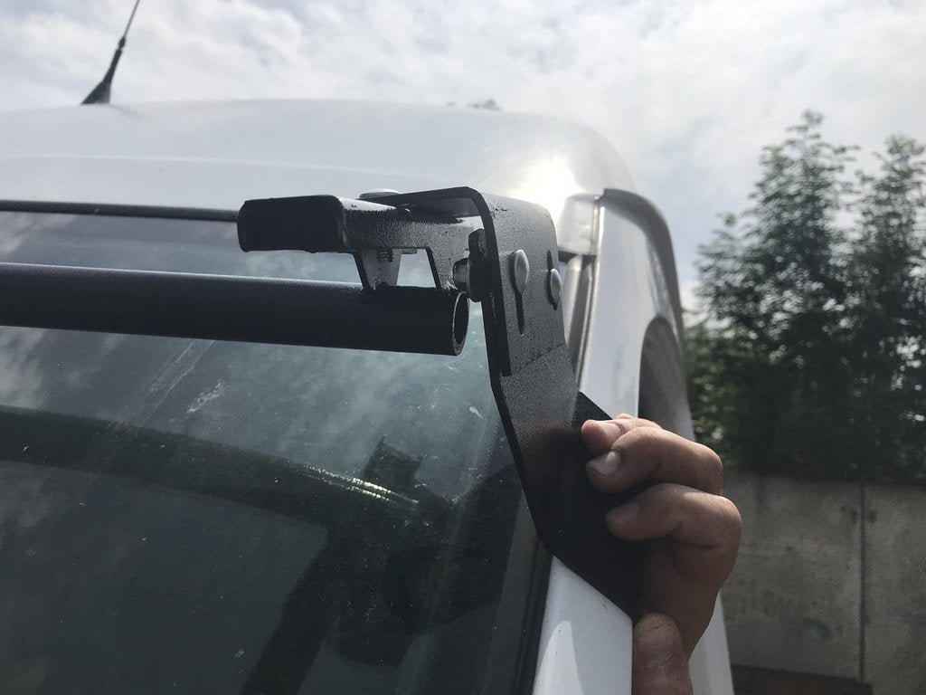 Windshield visor (black gloss, 5mm) for Mercedes Sprinter W901/902/903/904/905 1995-2006 - image 13