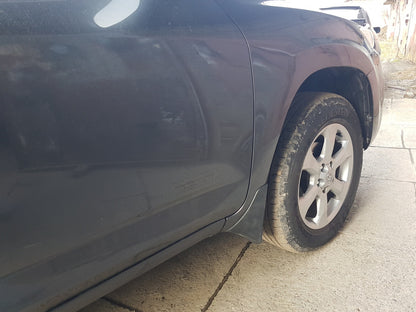 Set of original mud flaps (without extensions, 4 pcs) for Toyota Rav 4 2006-2013 - image 5