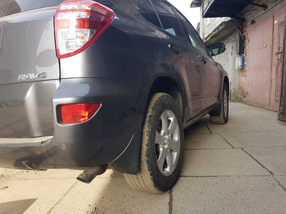 Set of original mud flaps (without extensions, 4 pcs) for Toyota Rav 4 2006-2013 - image 10
