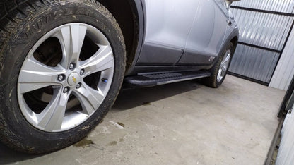 Lateral platforms Bosphorus Grey (2 pieces, aluminum) for Chevrolet Captiva 2006-2019 - image 4