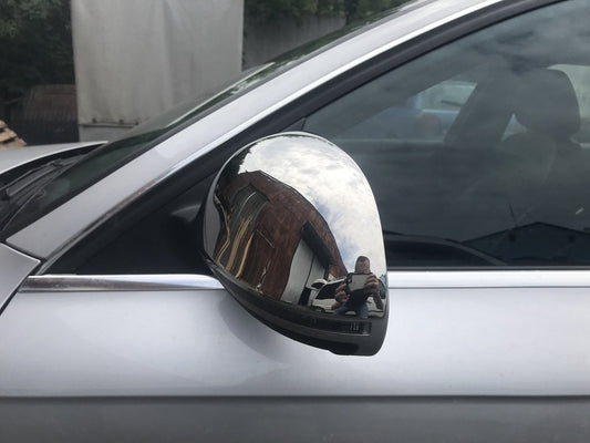 Mirror Covers 2009-2012 (2 pcs, Stainless Steel) for Audi A6 C6 2004-2011 - image 2