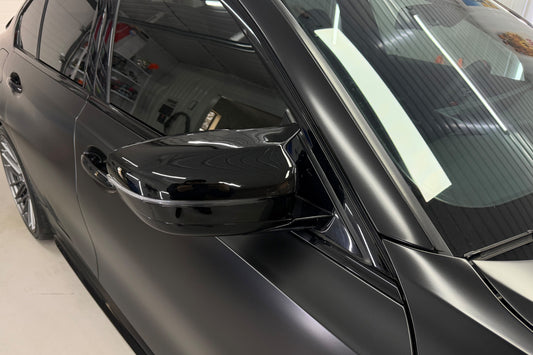 Mirror Covers M-Look (with Clips, 2 pcs) for BMW 3 Series G20/G21 2018- - image 2