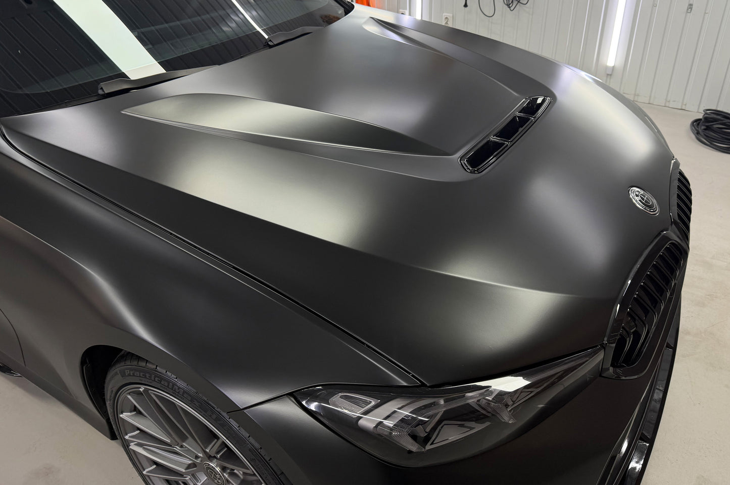 Hood (Style M3 G80 CS, Aluminum) for BMW 3 Series G20/G21 2018- - image 2